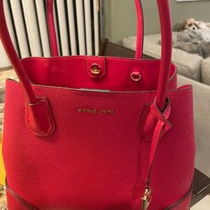 Brand new Red Mercer Satchel. Originally $278